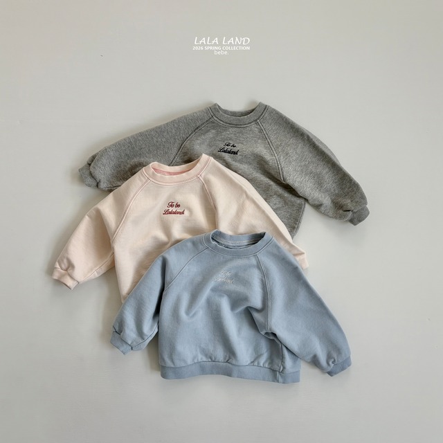 LALALAND 26/SS （Baby）Stitch raglant MTM