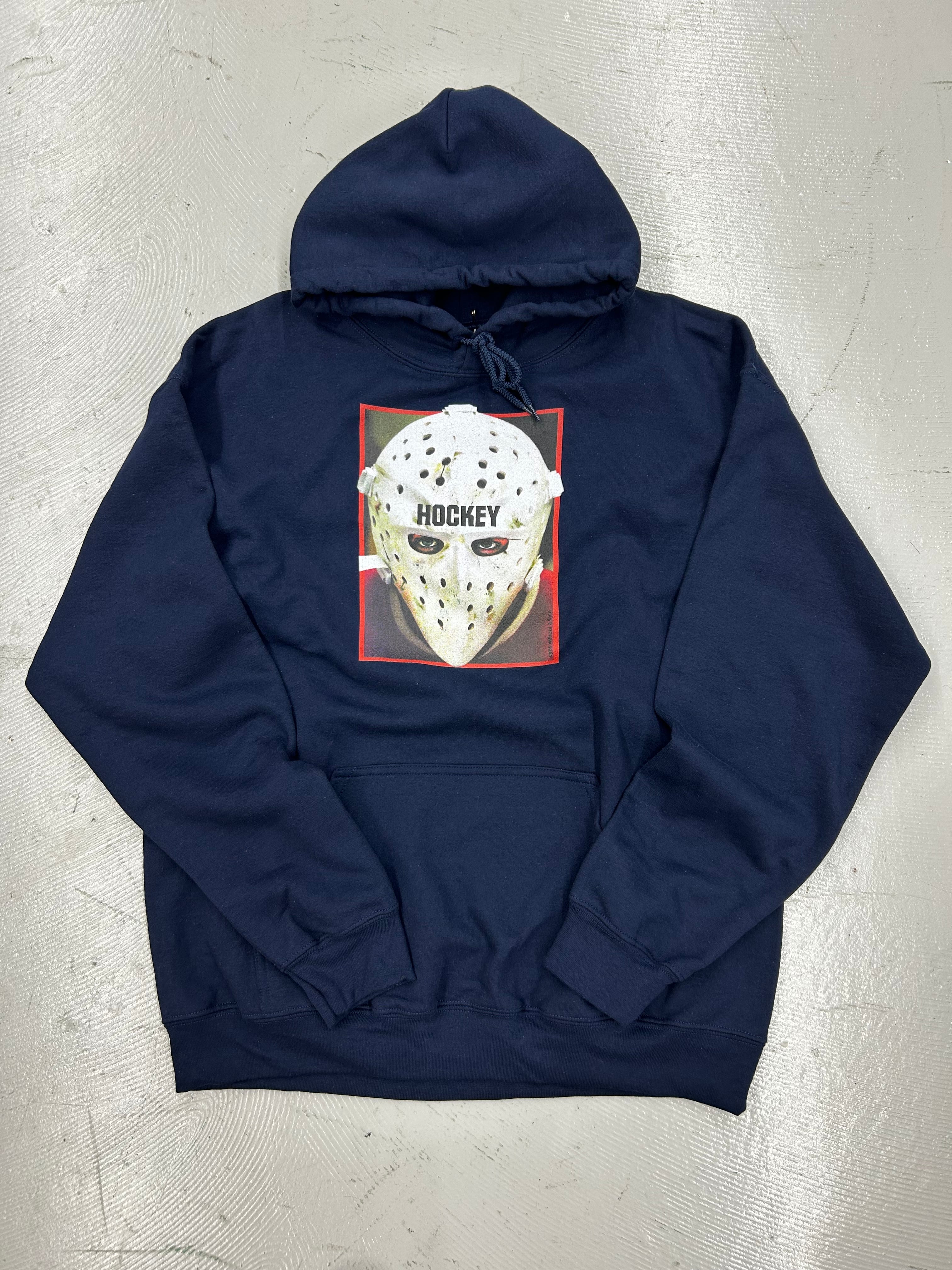 90～00s OLD STUSSY/Half zip Hoodie/China製/紺タグ/L/ハーフジップ