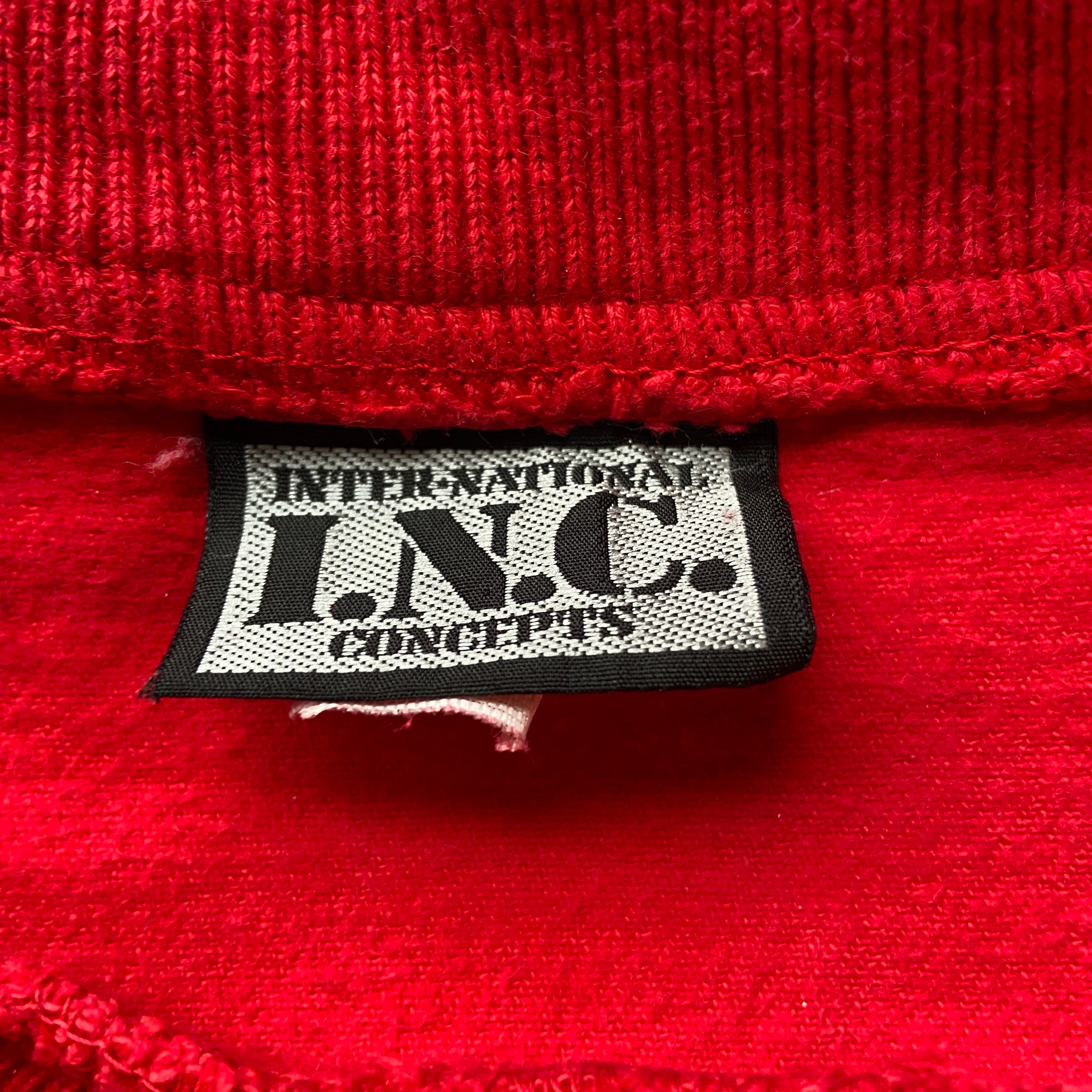 USA製 90年代 I.N.C. コットンツイル 襟付き プルオーバーシャツ