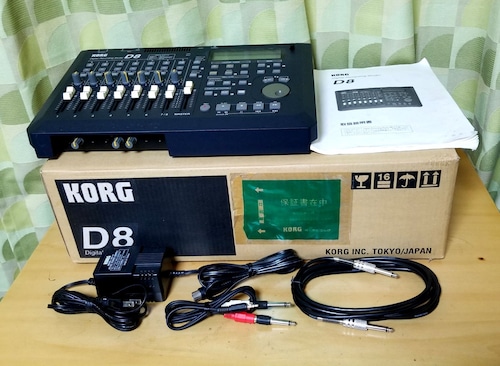 DIGITAL RECORDDING SUTDIO KORG D8 録音・編集良好・完動品