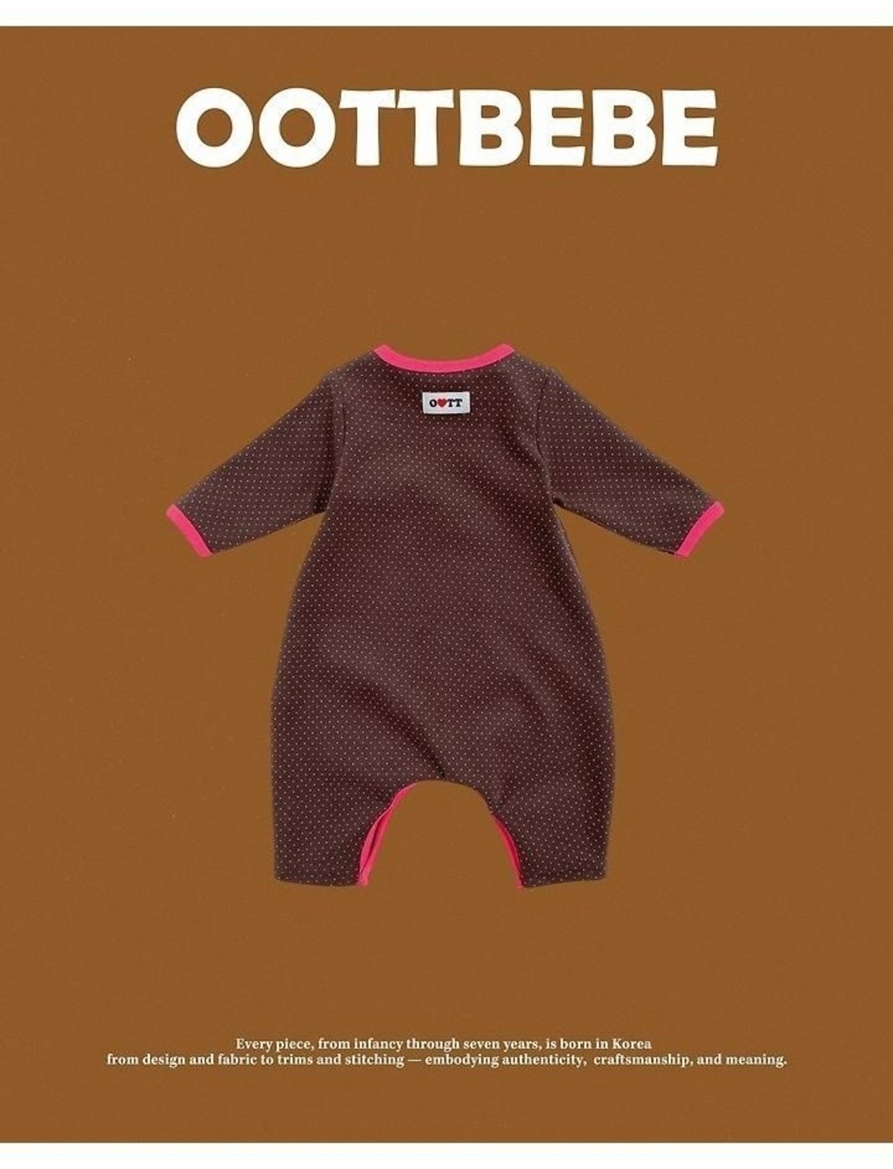 韓国子供服 / 26winter / oottbebe / まめまめベビースーツ / ベビー / 冬服 *S~M*