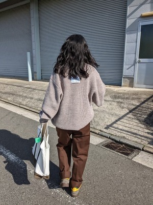 "SHINZONE" BROWN SLACKS