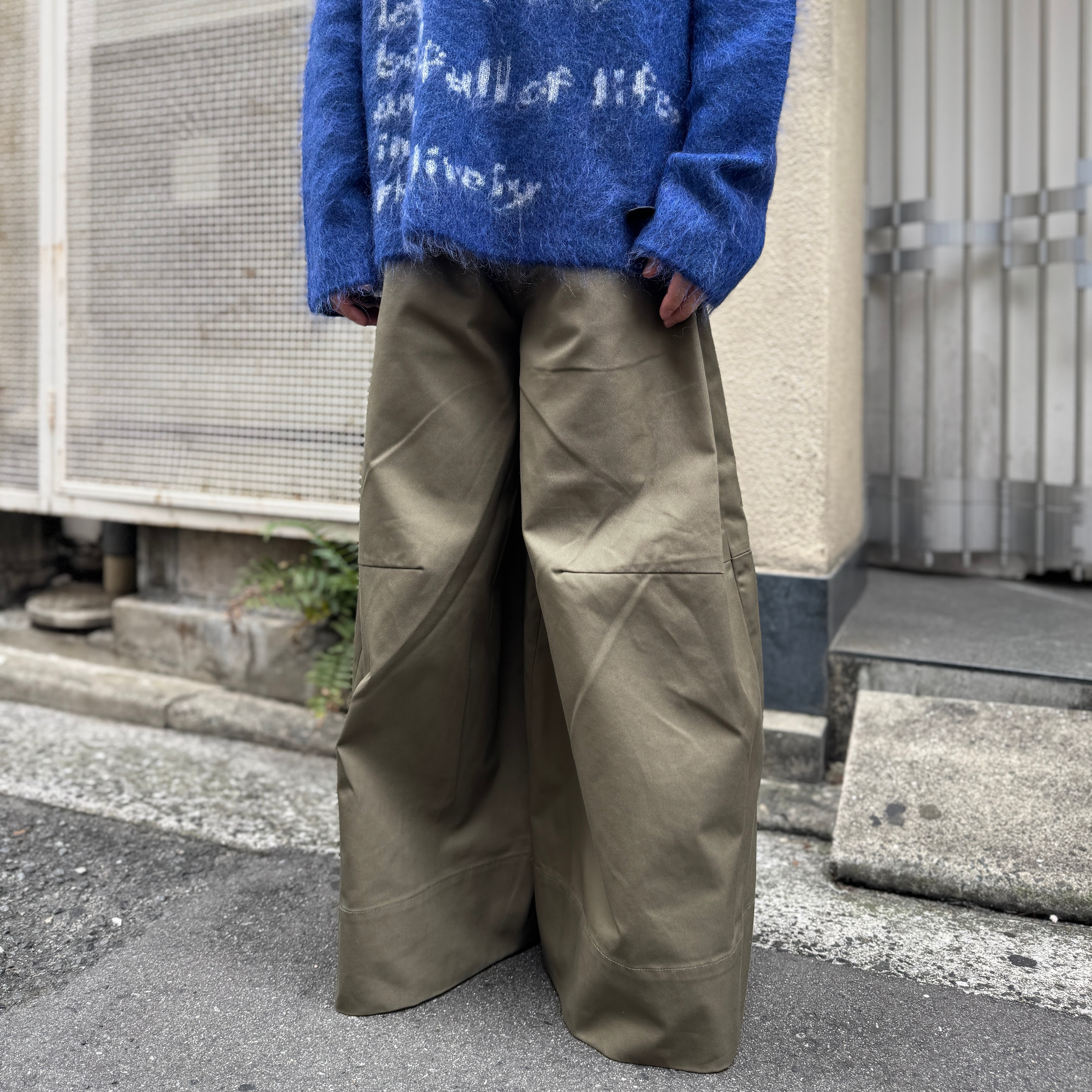 SHINYAKOZUKA / PANTALON WITH DICKIES / OLIVE | ふぁいん