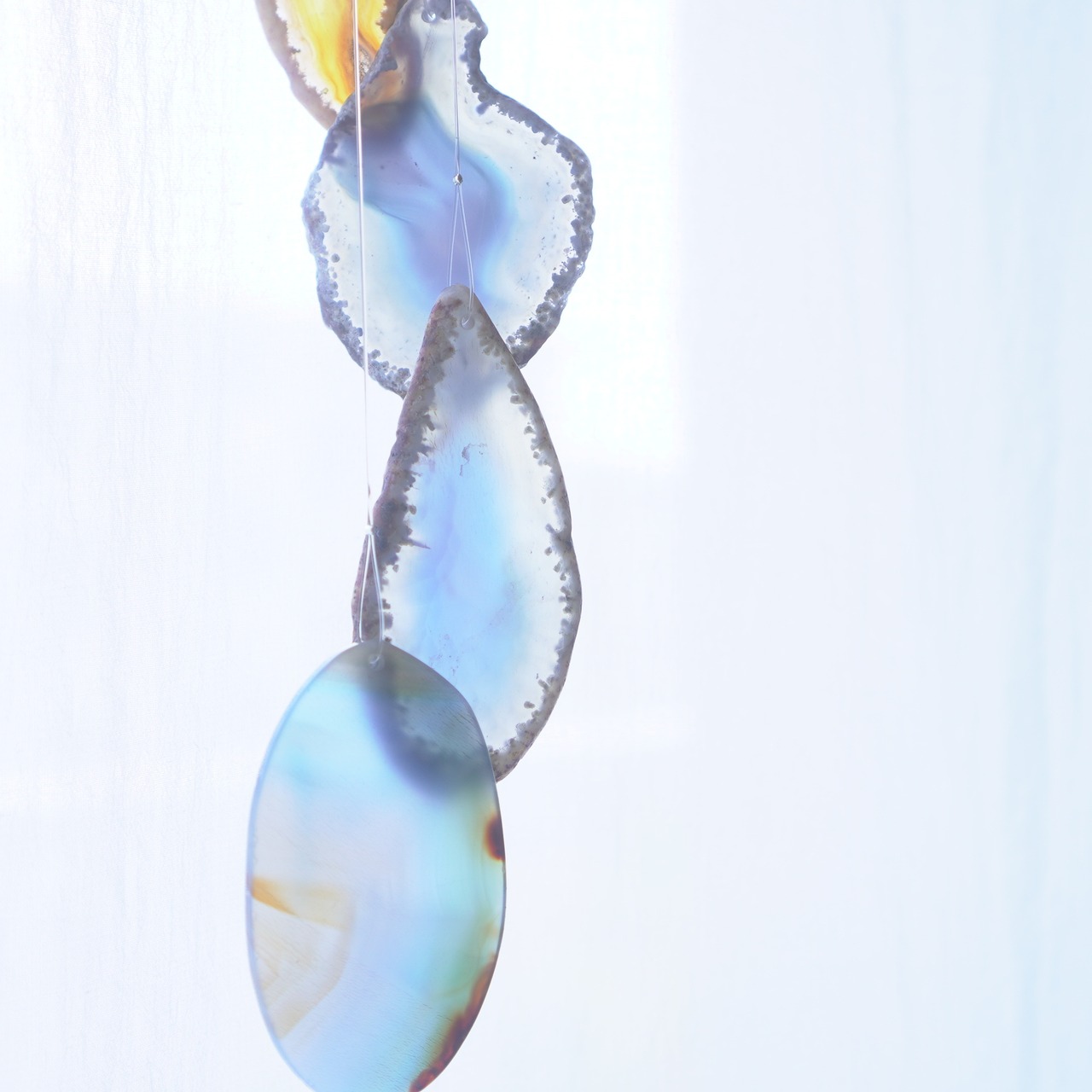 AKEBOSHI 02 - アゲートヒーリングチャイム / Agate Sun Catcher Wind Chime 792