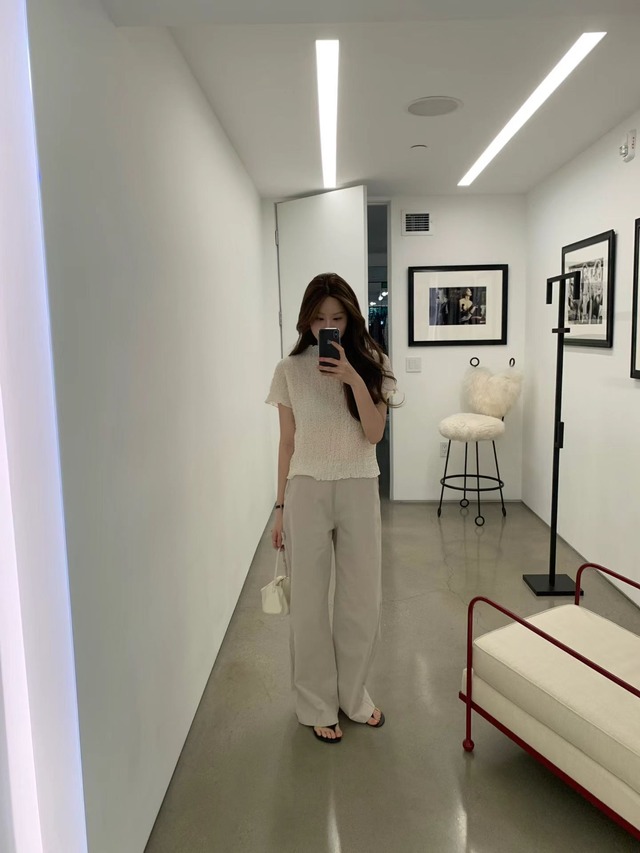 (OUNCE)  cloud wrinkle blouse /  3color