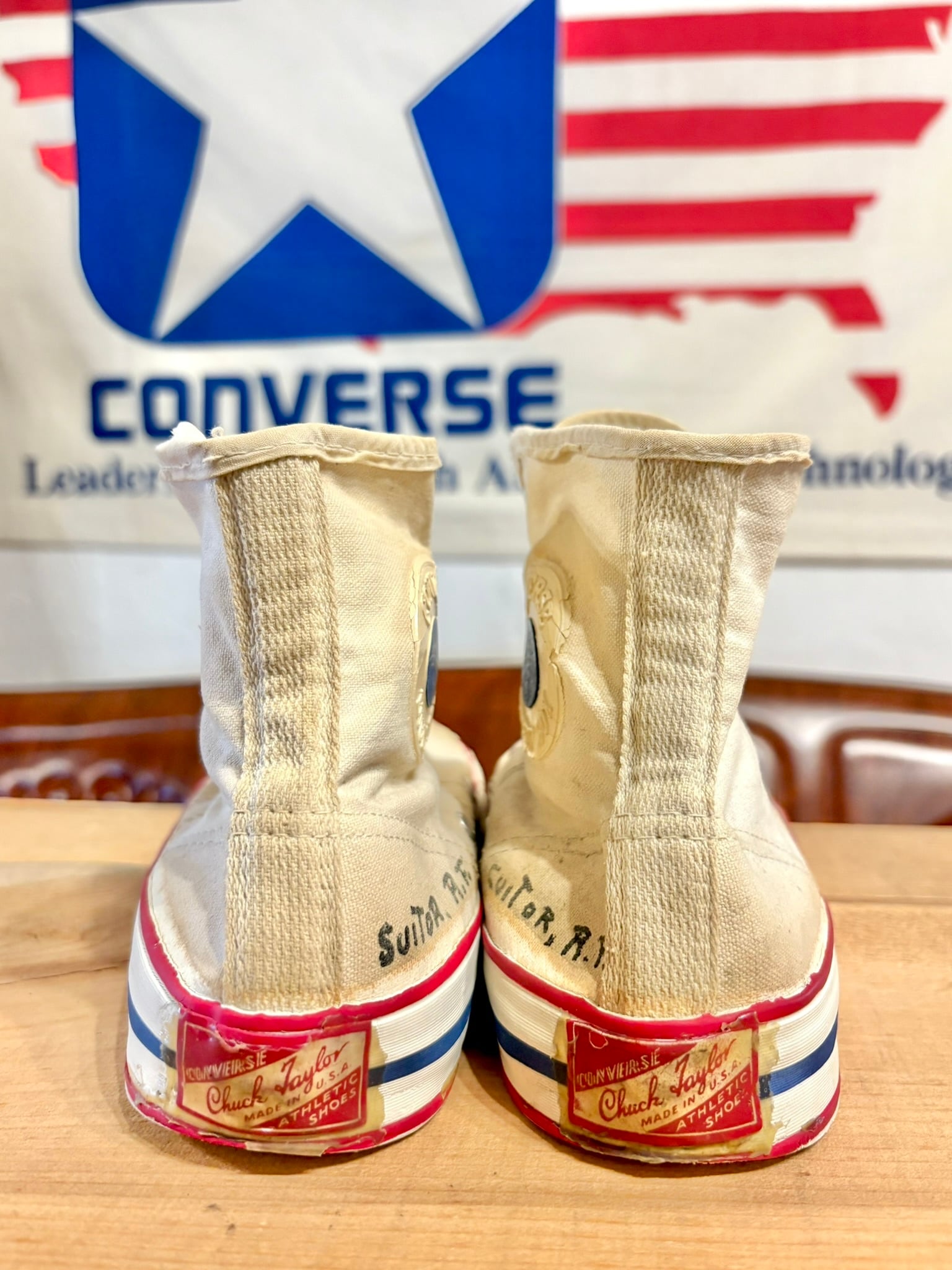 converse（コンバース） LUCKY BOY （ラッキーボーイ）生成り