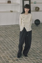 DU260708 Tuck Design Button Tops