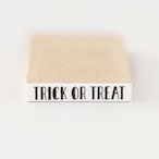 【小さな文字】TRICK OR TREAT_トリック オア トリート | はんこ