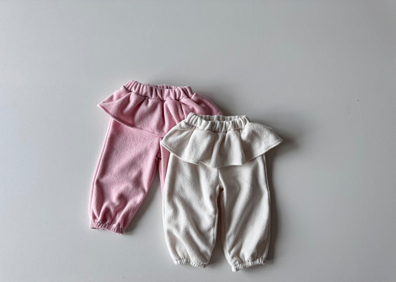 le petit mot［取寄］tailor frill jogger pants 26winter