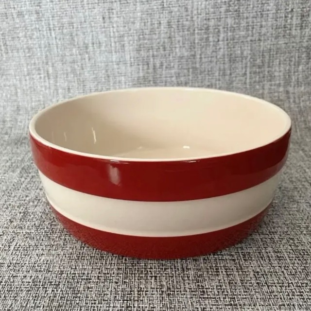 【cornishware】ドッグボウル