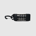 vibram light case (black×gray) with white glowing zip