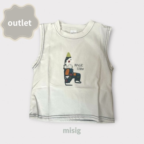 《アウトレット・white/90size》mellow magic tee ¨ misig select