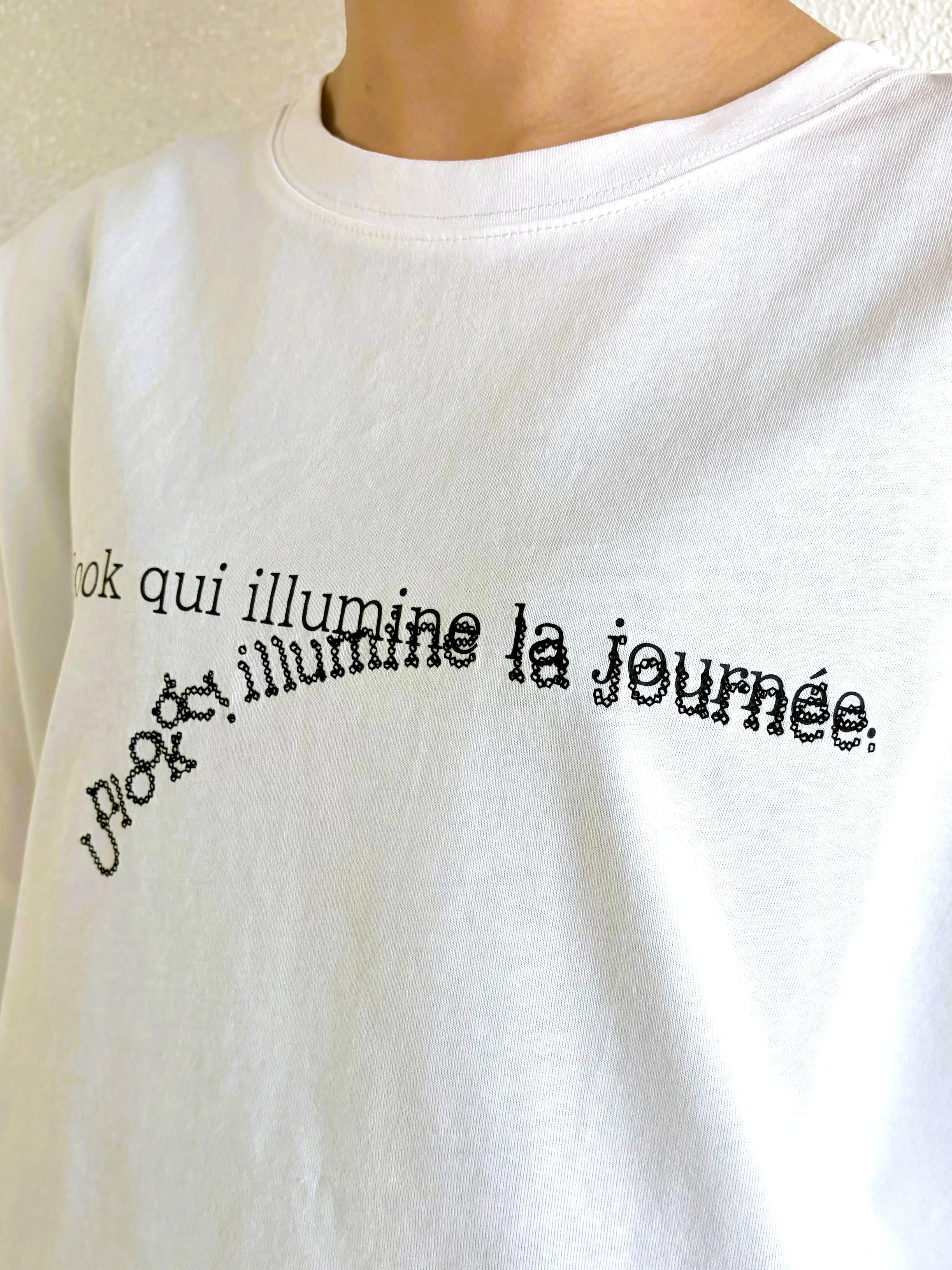 The 天竺 N°9286!】21s度詰め天竺刺しゅうTシャツ（9207-63030) | 9286 Fashion Lab
