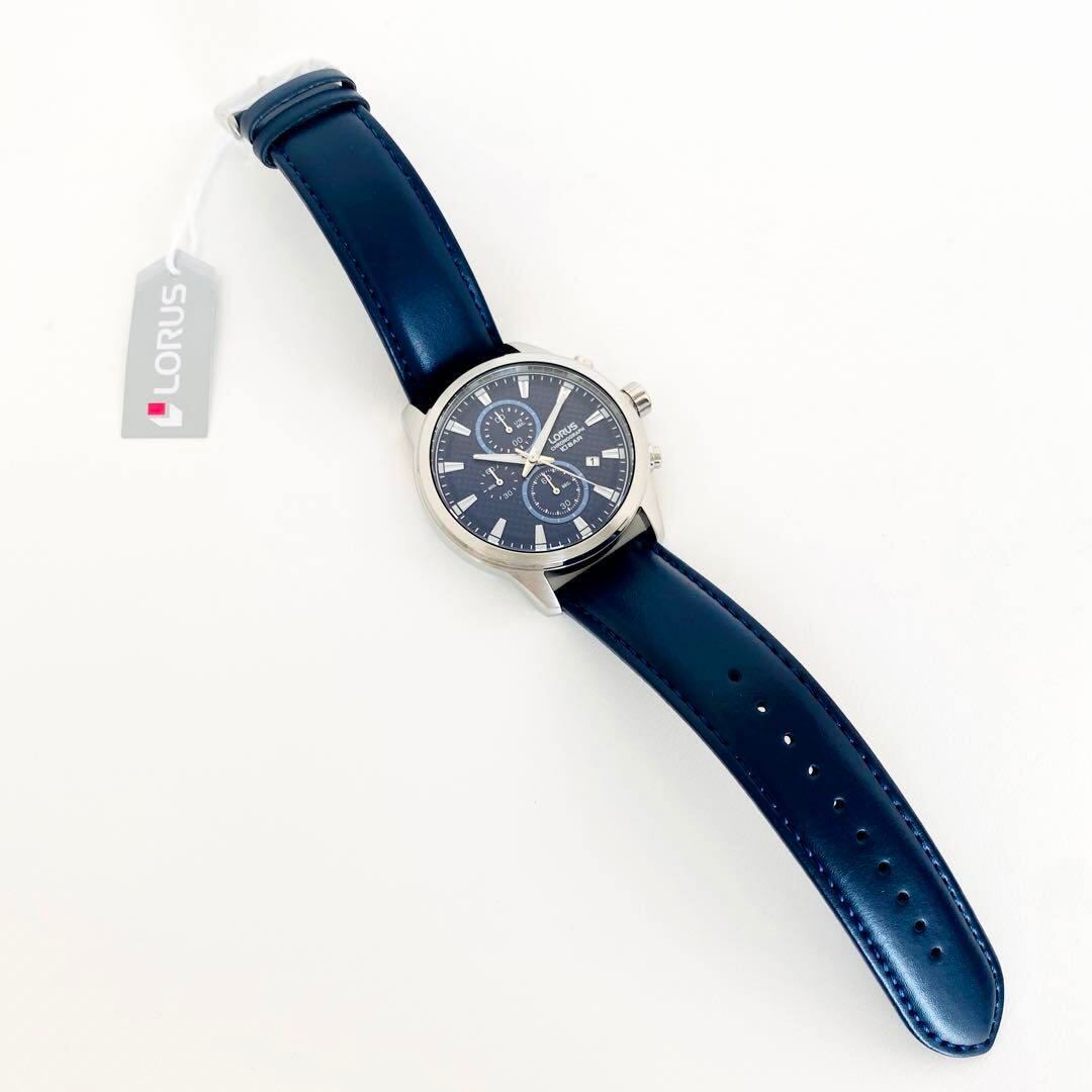 新品セイコーローラスSEIKO LORUSメンズ腕時計ブルー日本製ホワイト逆輸入 新品セイコーローラスSEIKO LORUSメンズ腕時計ブルー日本製ホワイト逆輸入