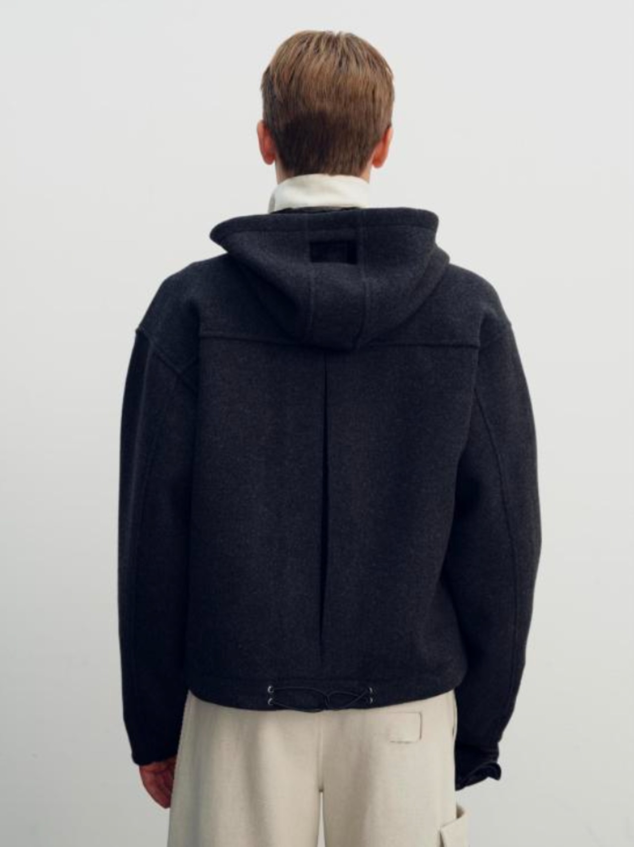 【26AW | MEN】 NULLUS ヌルス / ジャケット / WOOLEN HOODED HUNTING JACKET / NUAW26HOO001 - 3