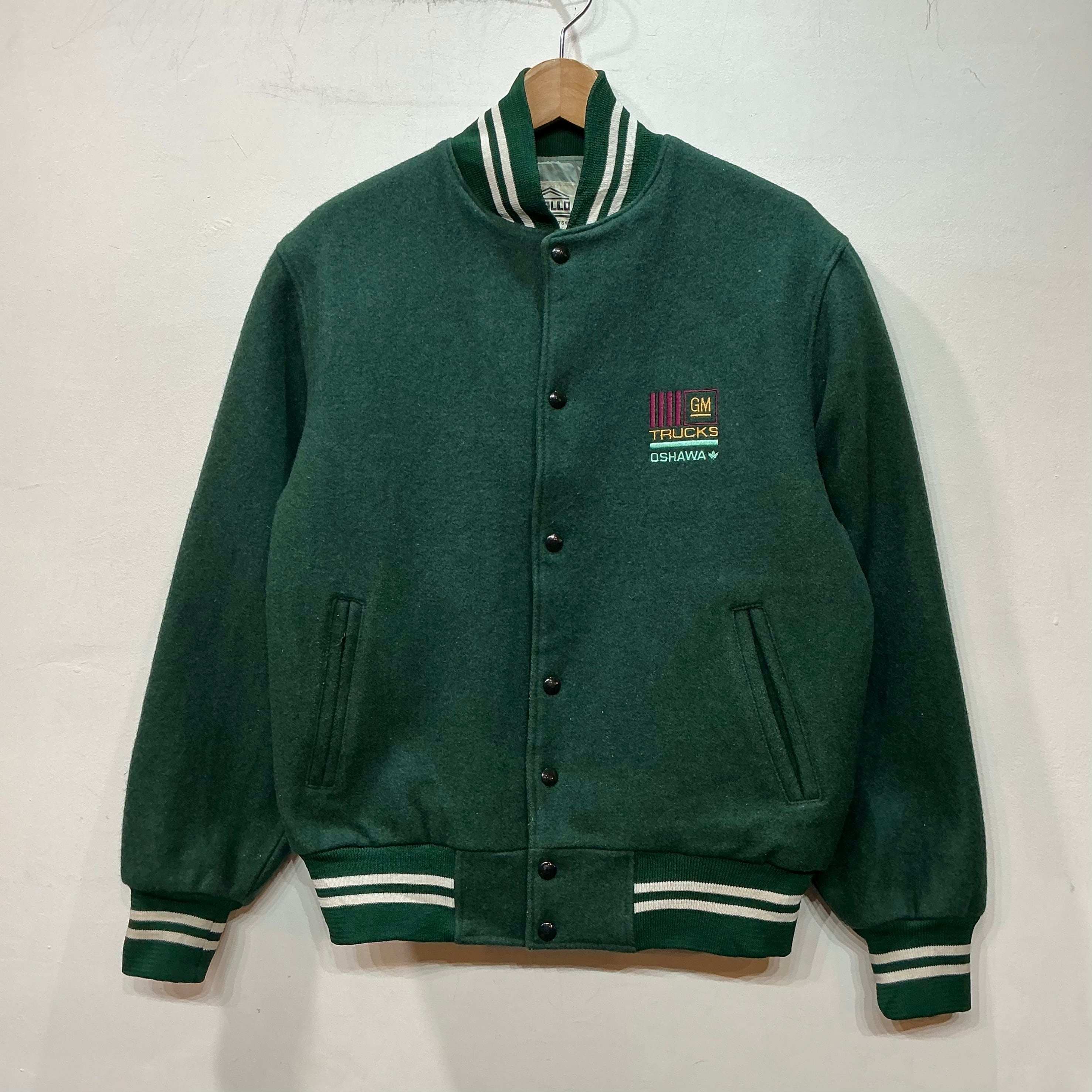 CANADA製 APOLLO スタジャン ブルゾン ウールジャケット 古着