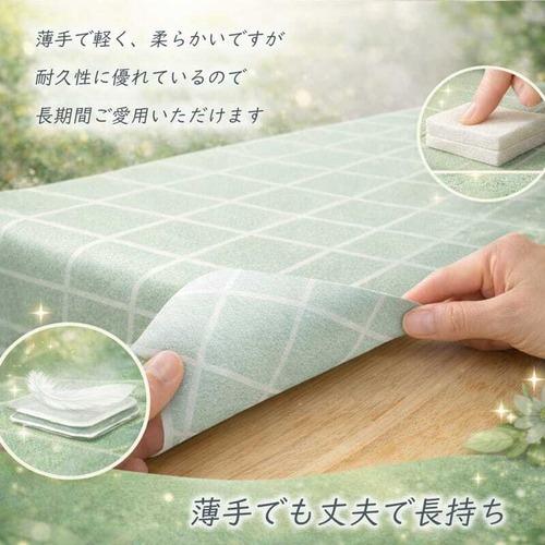 キッチングッズ 北欧風 テーブルクロス おしゃれ 防水 撥水 汚れ防止 耐熱 PVC 布製 長方形 食卓カバー インテリア ダイニング テーブルマット シンプル モダン ナチュラル インテリア リビング キッチン 撥水加工 汚れに強い cw-a-5170