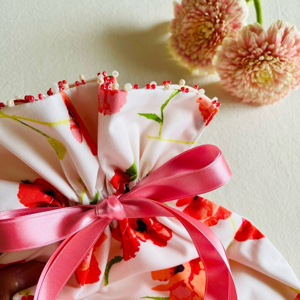 つゆつぶポーチ「honesty」