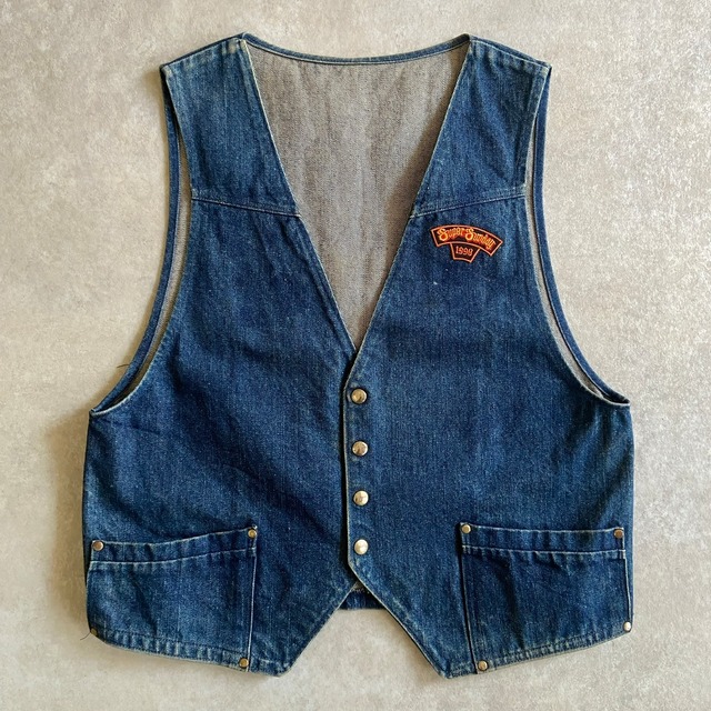 1990s  Denim Vest  L位  Made in USA    G286
