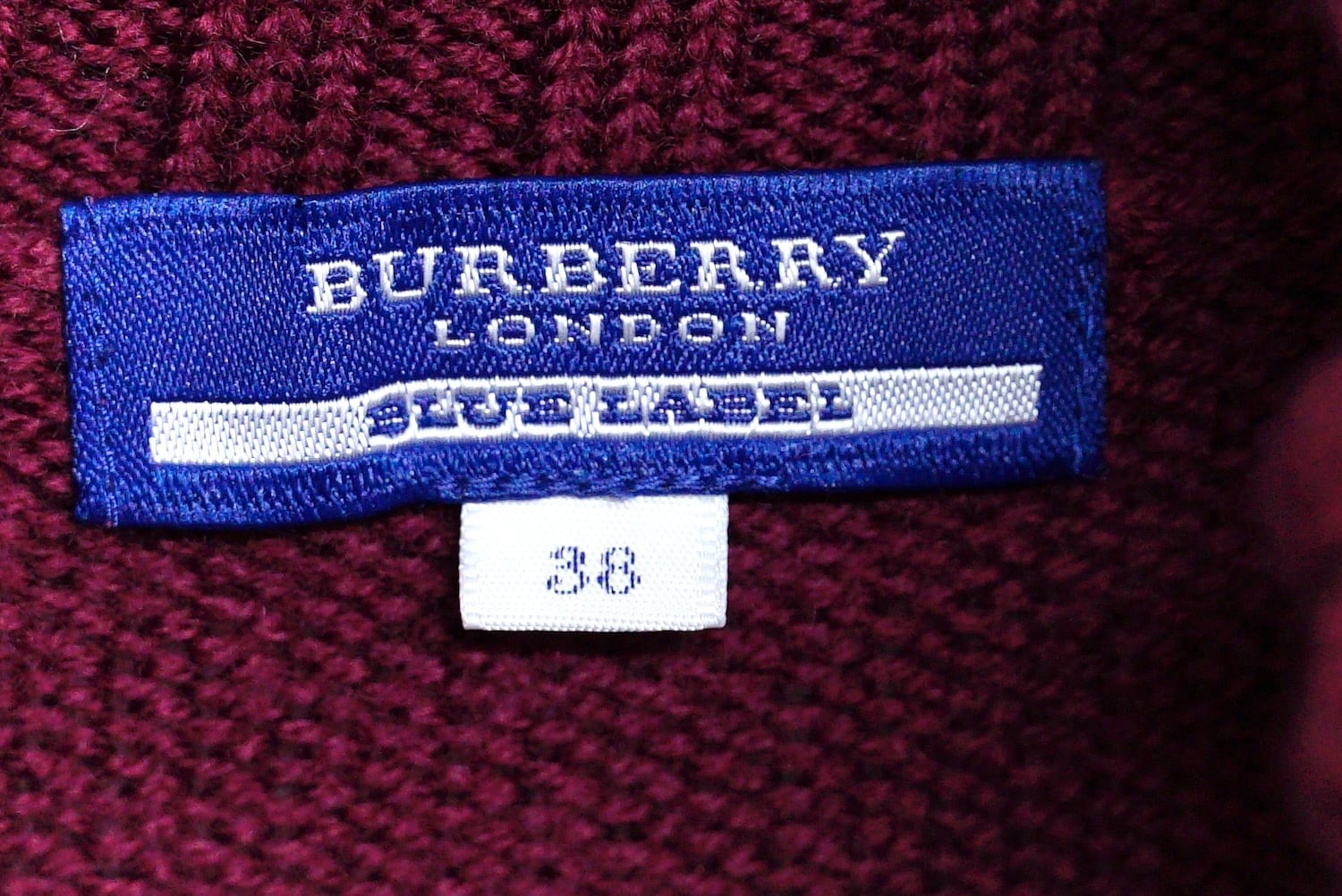 3024 BURBERRY LONDON BLUE LABEL バーバリー ブルーレーベル ニット