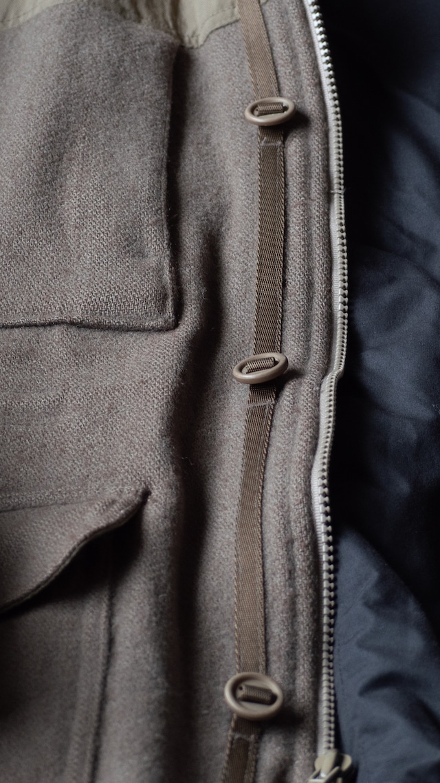 "trekka" used Wool nylon sports jacket