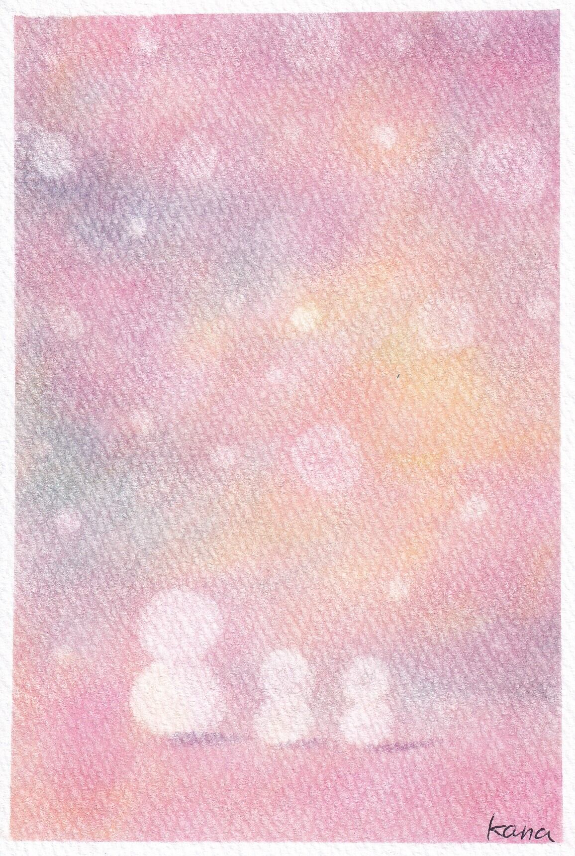 3色パステルアート | なついろなないろ