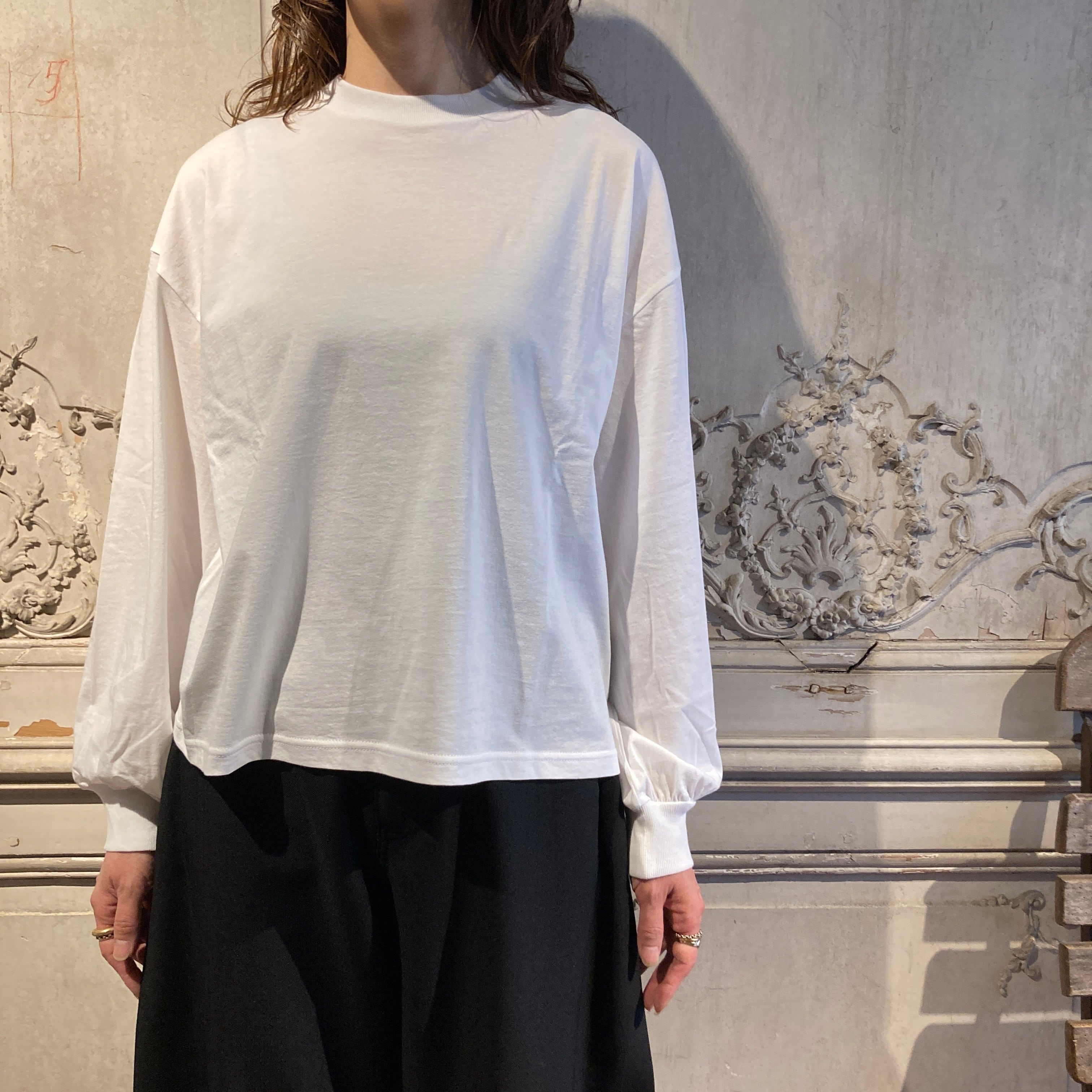 HYKE【ハイク】SHEER LONG-SLV TEE (12434) | glamour online