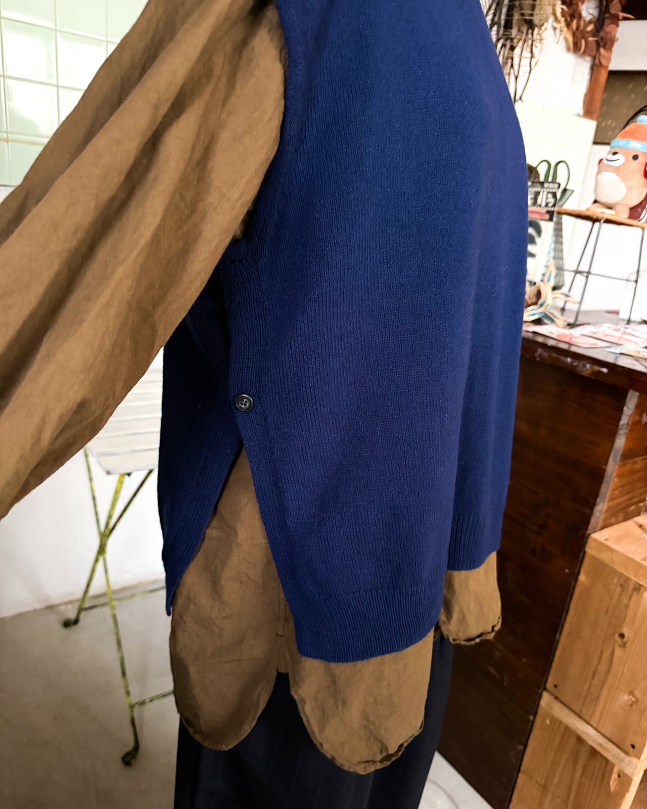【SOIL WOMEN】7G  WOOL VEST