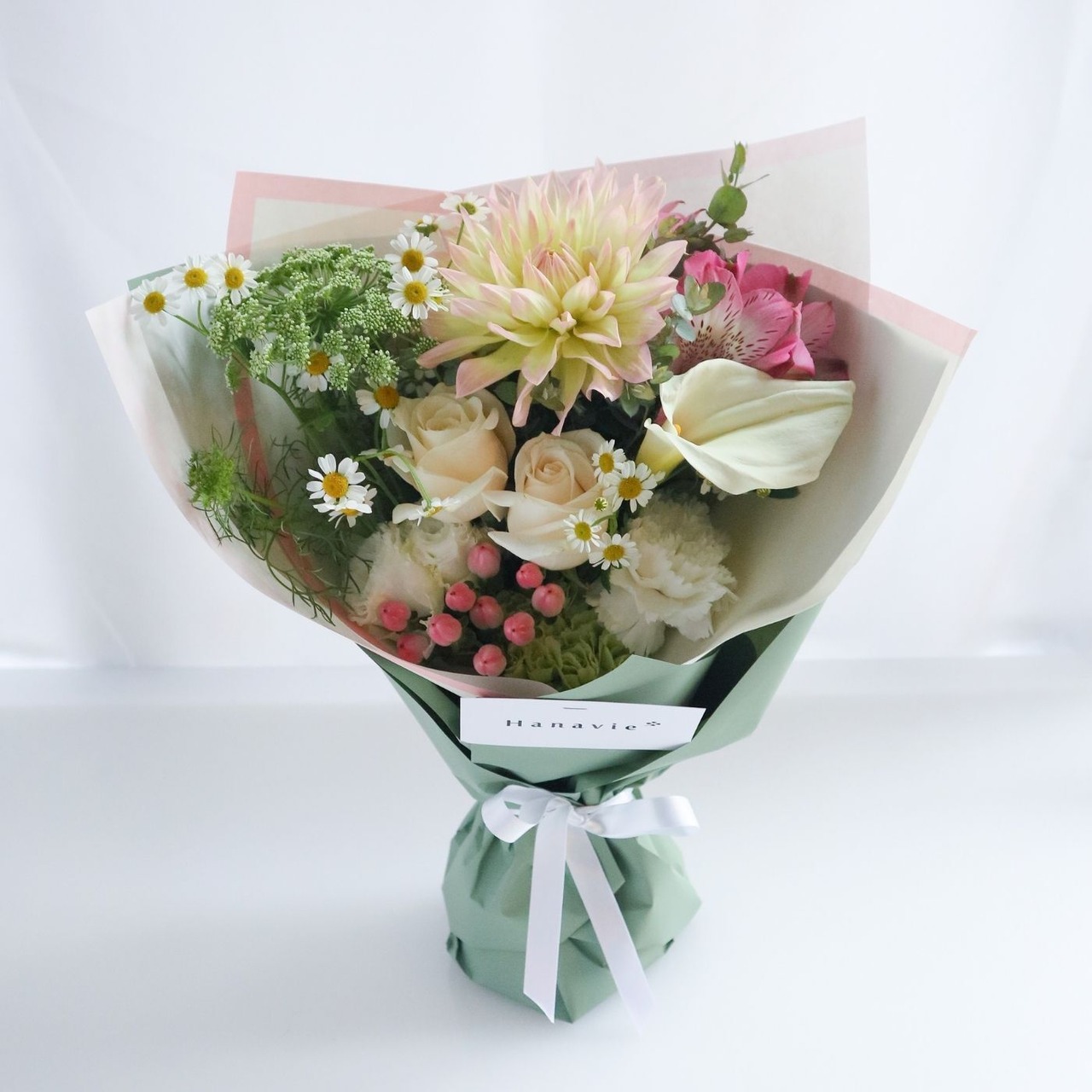 【母の日】そのまま飾れるブーケ（M）ソフト