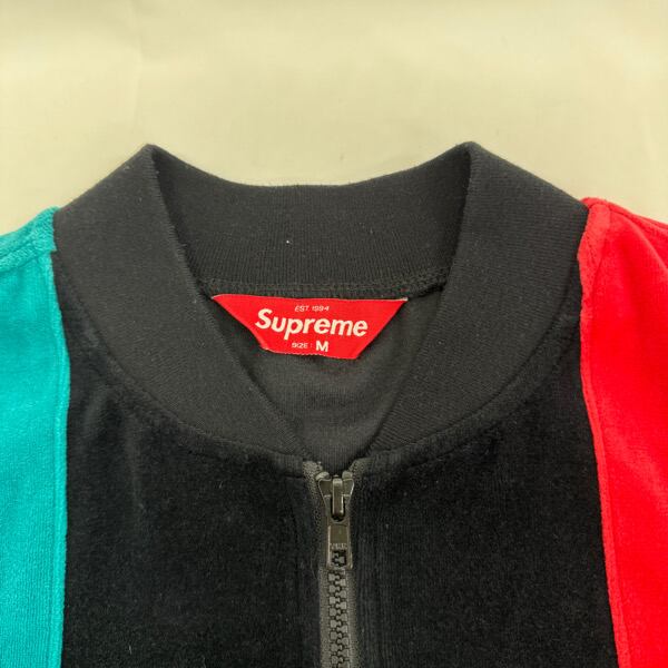 Supreme/シュプリーム【18SS】Velour ZIP UP Jacket/ベロア ジップ