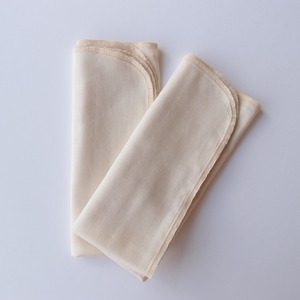 Pour moi 　Moon Cloth　#ivory inner cloth |　オーガニックコットン 布ナプキン 中布2枚組