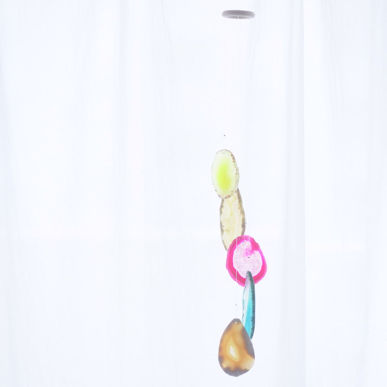 Mermaid Beach 05 - アゲートヒーリングチャイム / Agate Sun Catcher Wind Chime 180