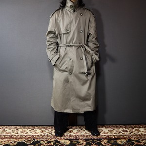 "LAUREN Ralph Lauren" wool collar long trench coat