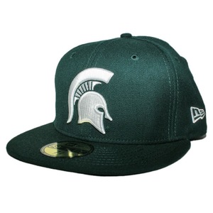 ニューエラ ベースボールキャップ 帽子 NEW ERA 59fifty メンズ レディース NCAA ミシガンステイト スパルタンズ 6 3/4-8 1/4 AP70288359