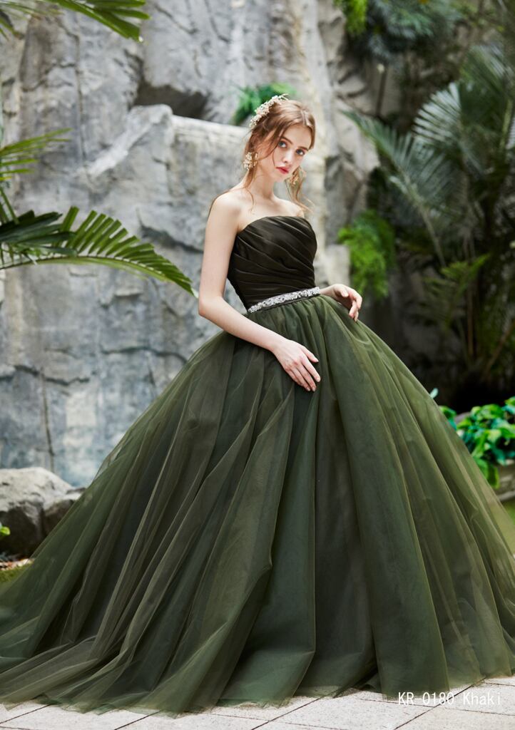 パーティードレス クラシカル 憧れのドレス ビスチェ チュール Aライン  