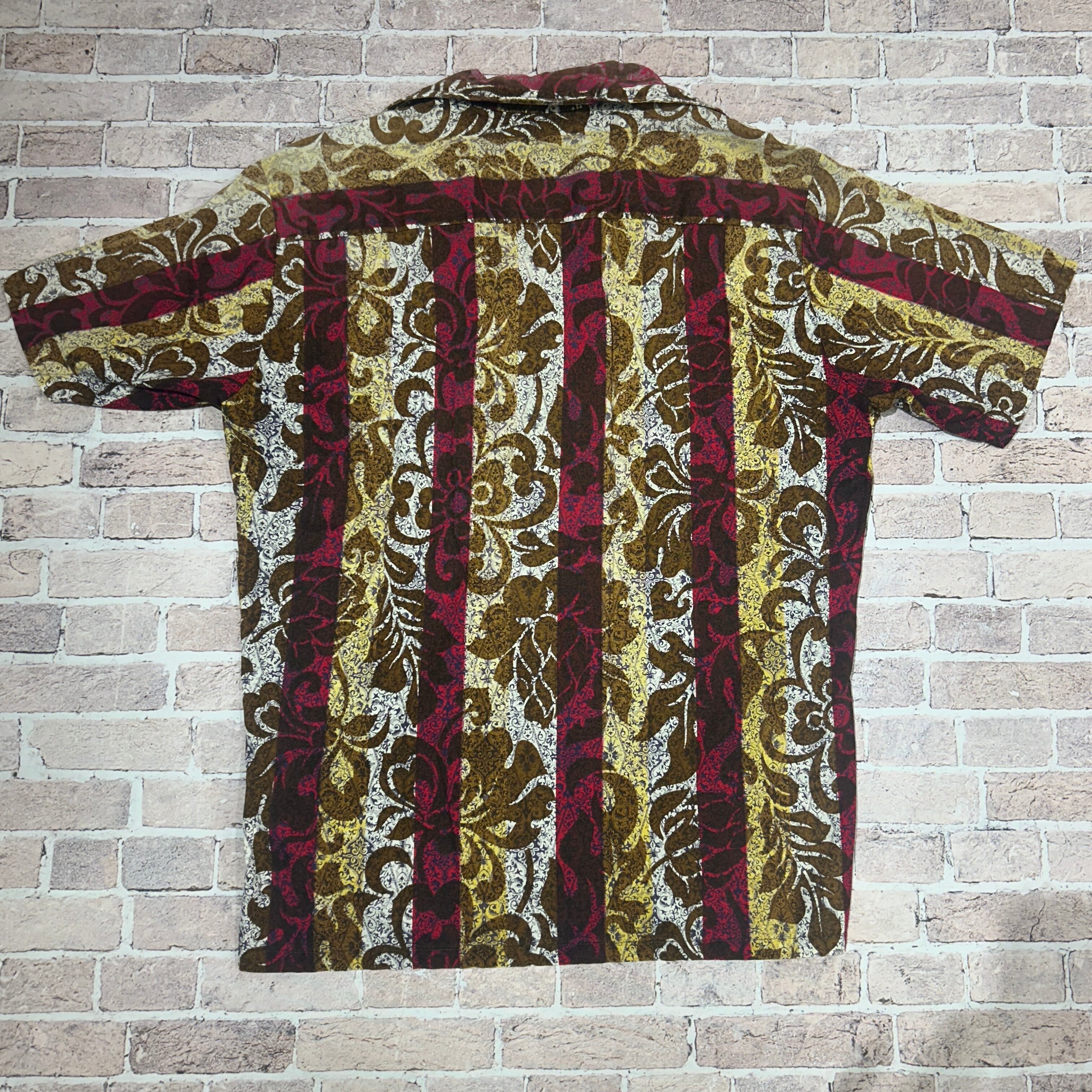 Ⓚ 1970'S TOWN CRAFT S/S 総柄 SHIRT | safarionline