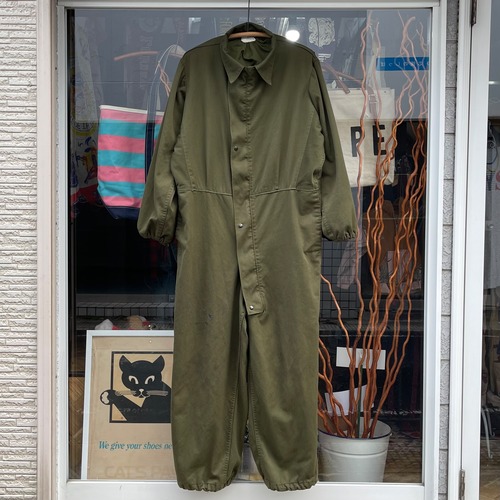 【Sz:M】80s USArmy メカニック カバーオール COVERALLS COLDWEATHER オールインワン