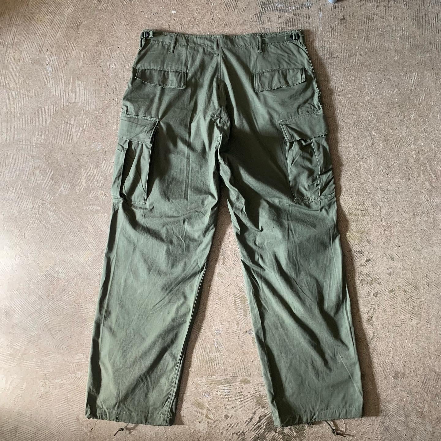 Dead Stock 1960's US.Army Jungle Fatigue Pants Size L/L