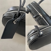 【受注予約:6月下旬入荷予定】long handle boston bag/black
