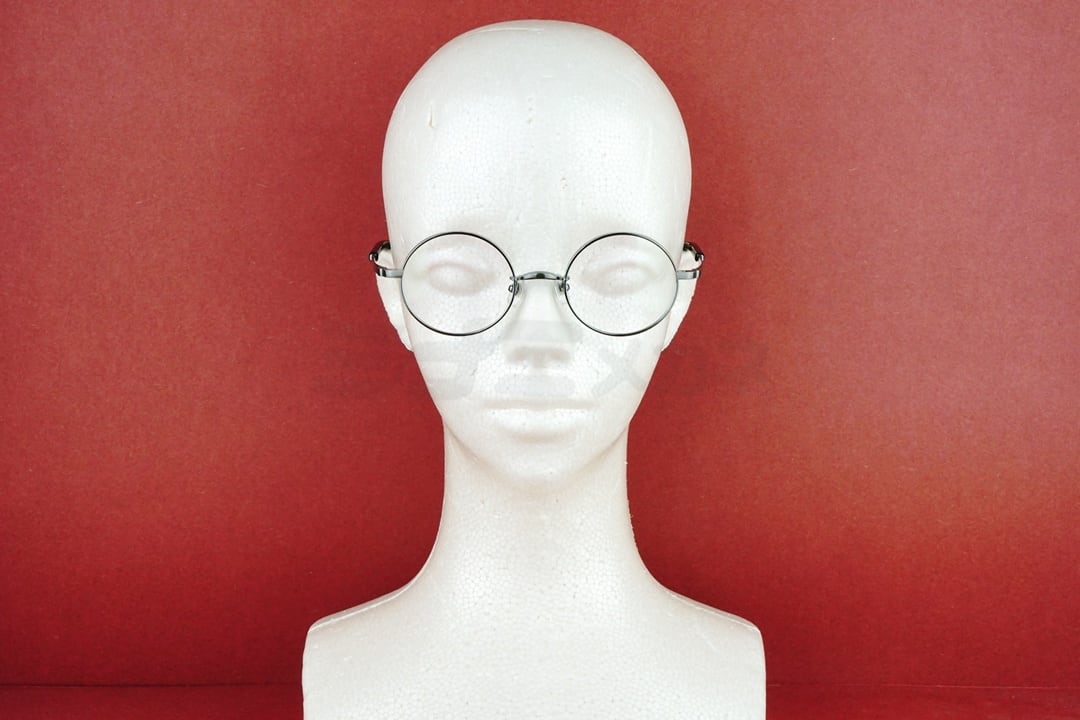 丹羽雅彦 メガネ NM-2025-101 C-7 ラウンド クラシカル メタル チタン