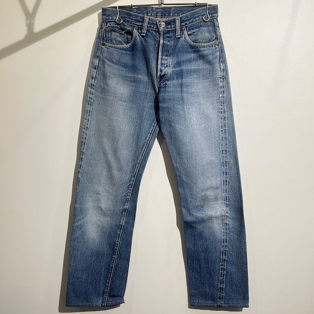70s Levi's 501 Big E Denim Jeans 70年代 リーバイス 501 ビッグE デニム ジーンズ インディゴ 縦落ち