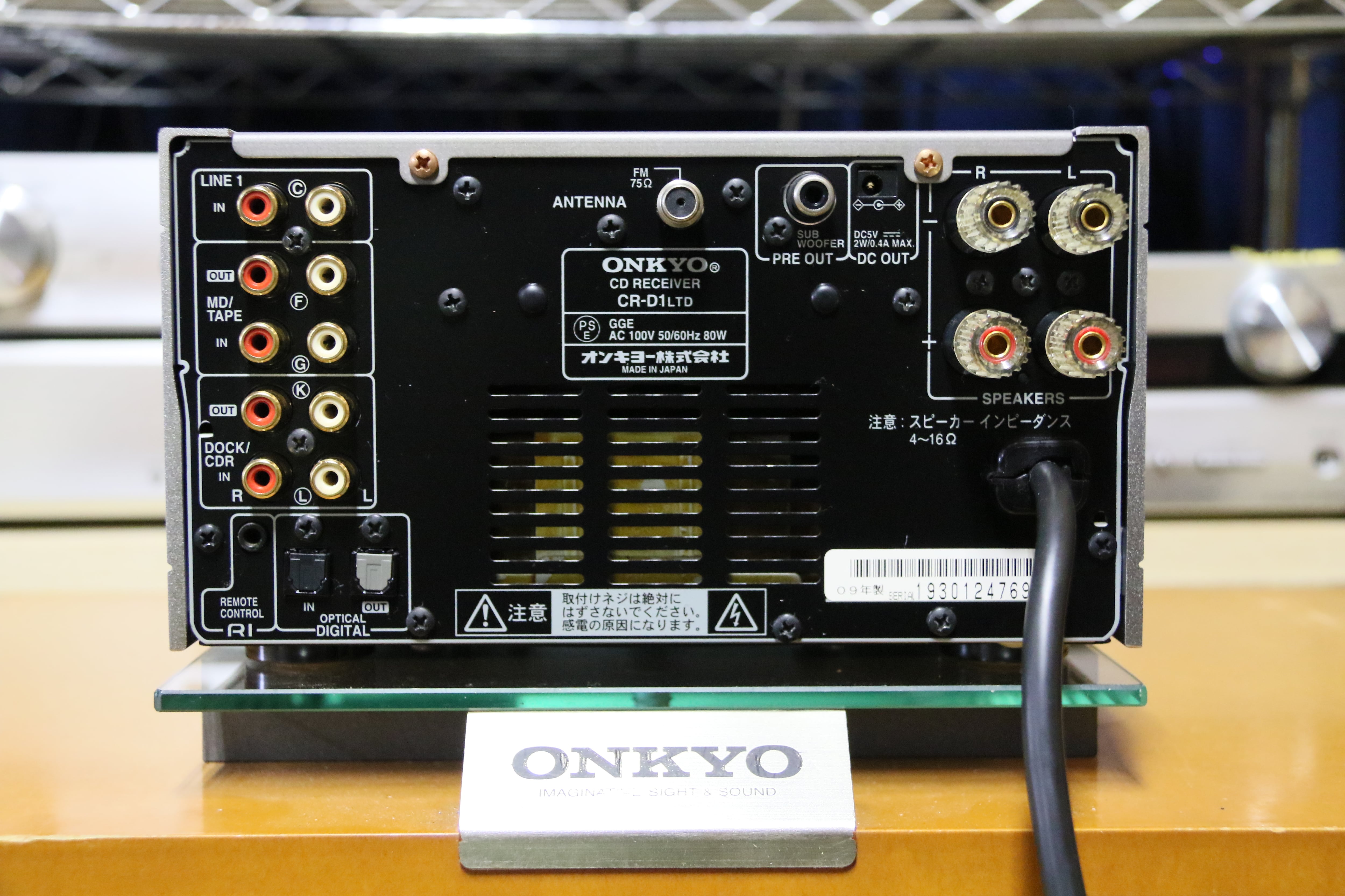 名機！】ONKYO CR-D1-LTD ユニット単体 CDﾚｼｰﾊﾞー（管26040