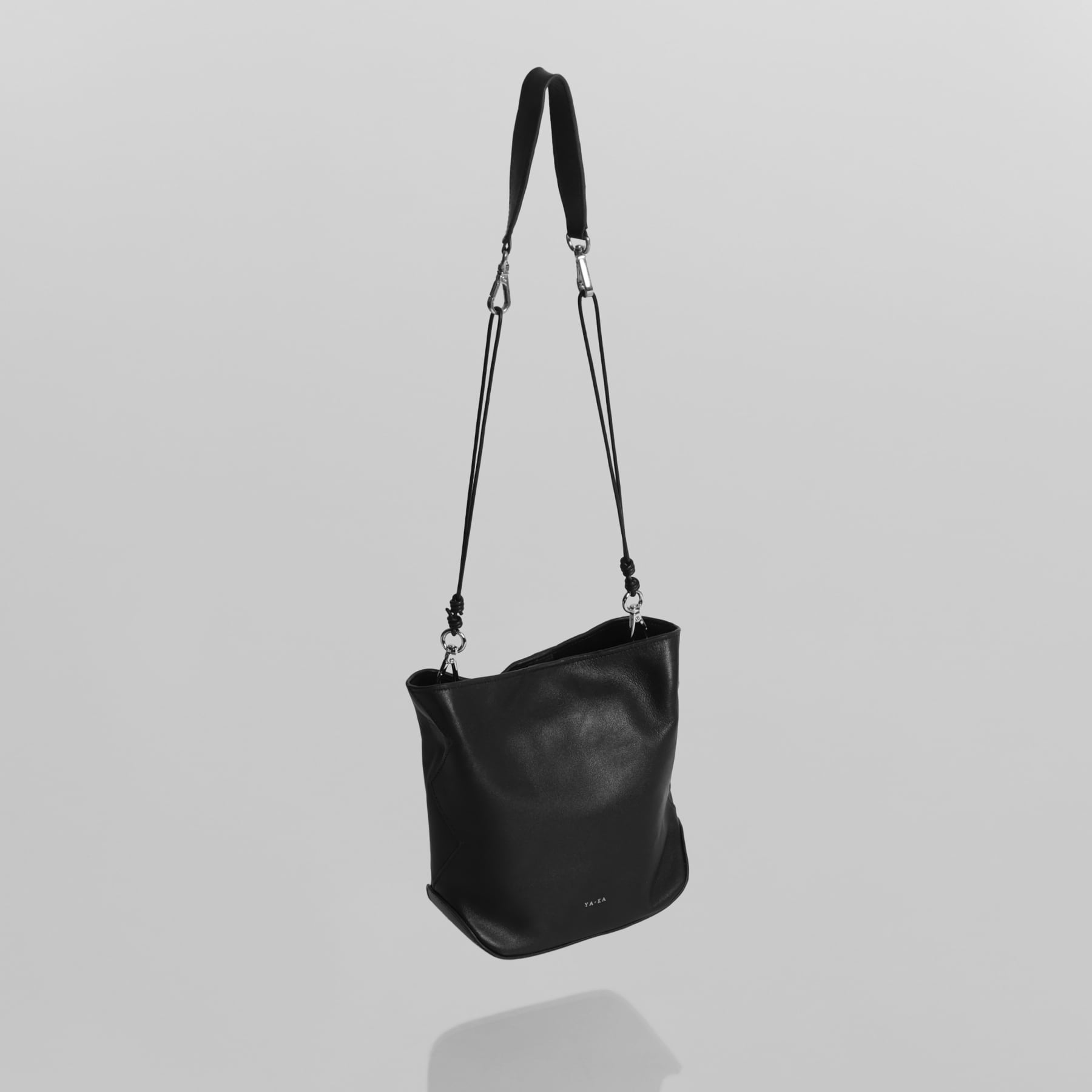 real leather warped bottom 3way bag [wam8] / Y2412ARB64 | YArKA