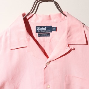 美品 M 完全無地 Caldwell ピンク ポロラルフローレン 半袖シャツ