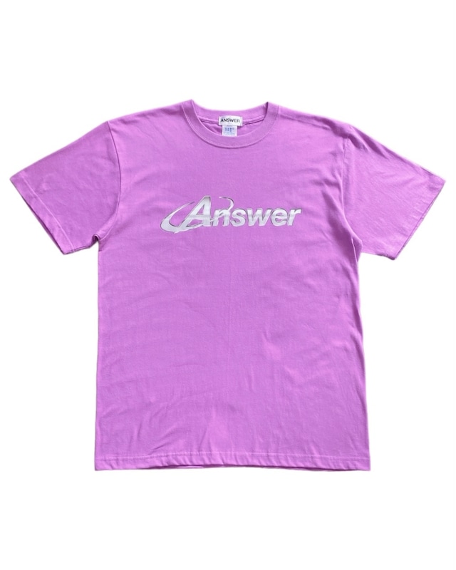 ANSWER COLLECTION / METALIC LOGO T-SHIRTS