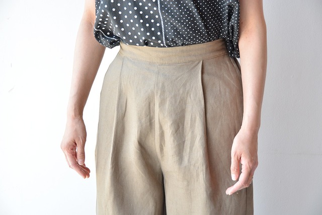 スワーム SWARM リネンワイドパンツ(NS-76009)全4色【レターパックプラス可】