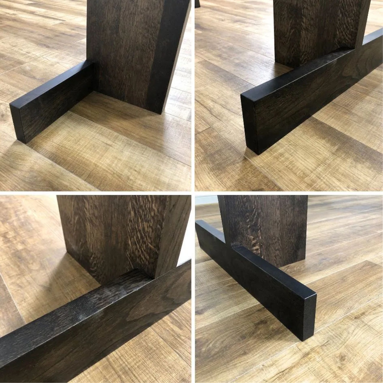 KARIMOKU CASE A-DT01 SMOKED OAK カリモク ケース ダイニングガラステーブル スモークブラウン【中古】【400サイズ】