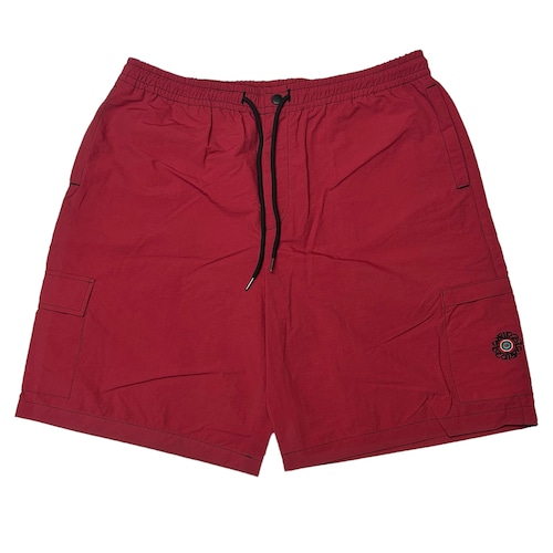 【Bedlam】Target Nylon Shorts Red〈国内送料無料〉