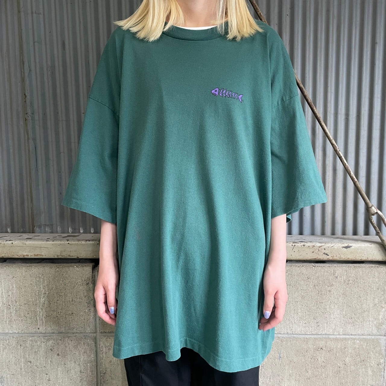 ビッグサイズ 90年代 USA製 Greg Scott for Earth Foundation アート