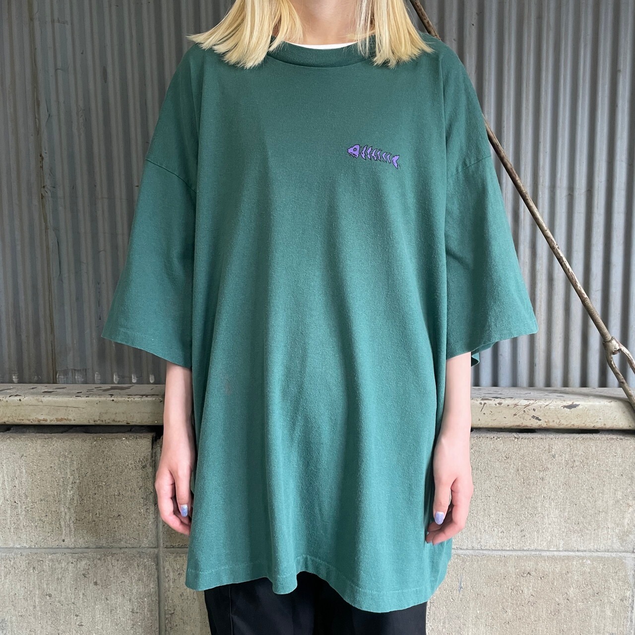 ビッグサイズ 90年代 USA製 Greg Scott for Earth Foundation アート 